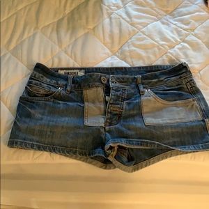 women’s quicksilver jean shorts